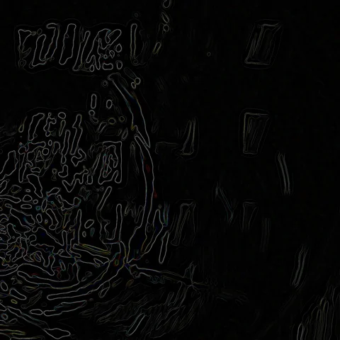 HD Abstract fractal forms morph and oscillate (Loop) Vidéo 108616598