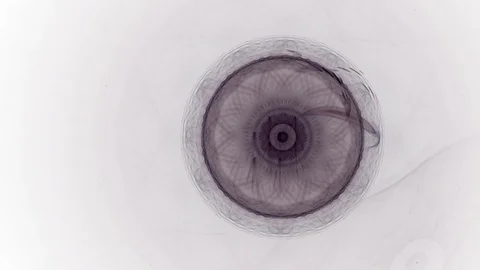 HD Abstract fractal forms morph and oscillate (Loop) Vidéo 108648645