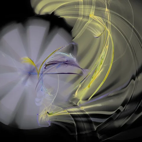 HD Abstract fractal forms morph and oscillate (Loop) 스톡 동영상 108655409