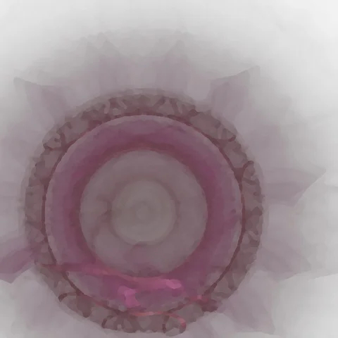 HD Abstract fractal forms morph and oscillate (Loop) Video stock 108687814