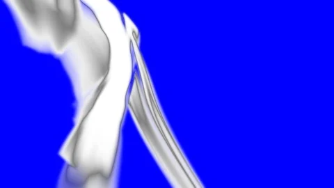 HD Abstract fractal forms morph and oscillate (Loop) Video stock 108720009