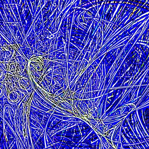 HD Abstract fractal forms morph and oscillate (Loop) Stock Footage 108777800