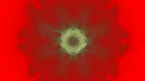 HD Abstract fractal forms morph and oscillate (Loop) Stock Footage 108789270