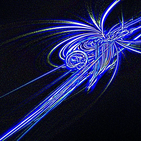 HD Abstract fractal forms morph and oscillate (Loop) Vídeos de archivo 108857302