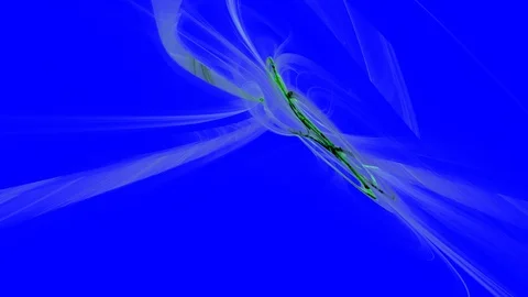 HD Abstract fractal forms morph and oscillate (Loop) Stock Footage 108865838