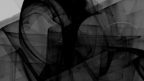 HD Abstract fractal forms morph and oscillate (Loop) 스톡 동영상 108952434