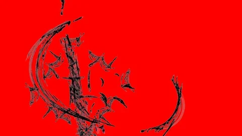 HD Abstract fractal forms morph and oscillate (Loop) 스톡 동영상 108991069