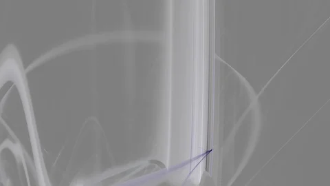 HD Abstract fractal forms morph and oscillate (Loop) Video stock 109132161