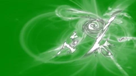 HD Abstract fractal forms morph and oscillate (Loop) Stock Footage 109202040