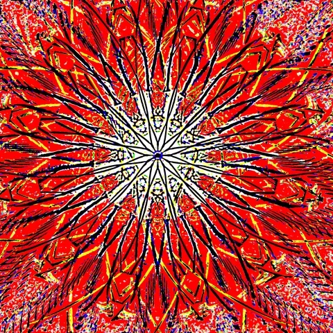 HD Abstract fractal forms morph and oscillate (Loop) Stock Footage 109206554