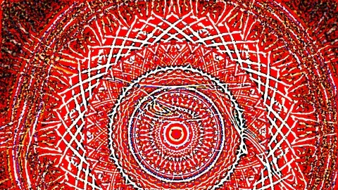 HD Abstract fractal forms morph and oscillate (Loop) Vidéo 109306253