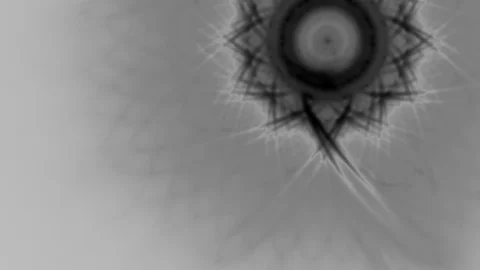 HD Abstract fractal forms morph and oscillate (Loop) 動画素材 109328852