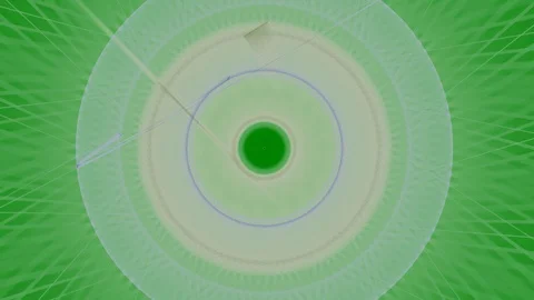 HD Abstract fractal forms morph and oscillate (Loop) 스톡 동영상 109332492