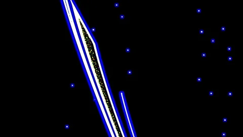 HD Abstract fractal forms morph and oscillate (Loop) Stock Footage 109411915