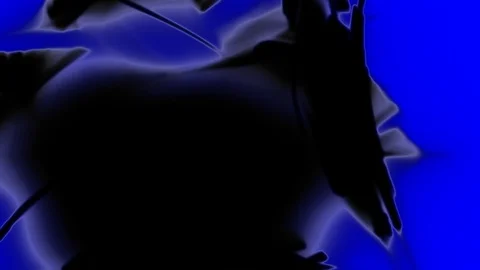 HD Abstract fractal forms morph and oscillate (Loop) Stock Footage 109426123