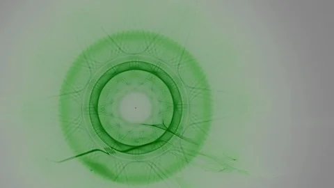 HD Abstract fractal forms morph and oscillate (Loop) Stock Footage 109431344