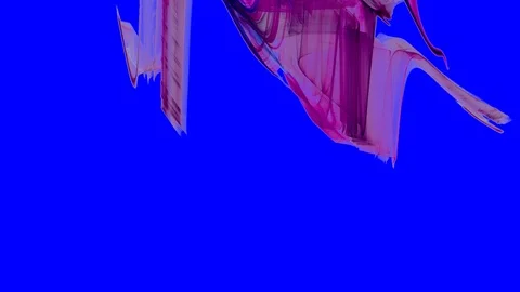 HD Abstract fractal forms morph and oscillate (Loop) Stock Footage 109431385