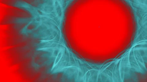 HD Abstract fractal forms morph and oscillate (Loop) Stock Footage 109442827