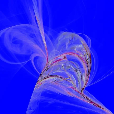 HD Abstract fractal forms morph and oscillate (Loop) 스톡 동영상 109497045