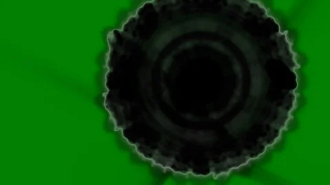 HD Abstract fractal forms morph and oscillate (Loop) Stock Footage 109532709