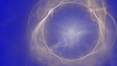 HD Abstract fractal forms morph and oscillate (Loop) Stock Footage 109565594