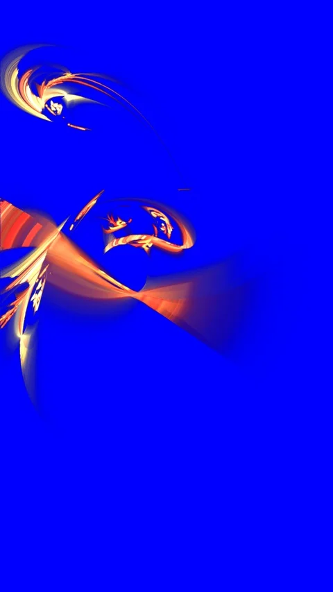 HD Abstract fractal forms morph and oscillate (Loop) Vidéo 109586172