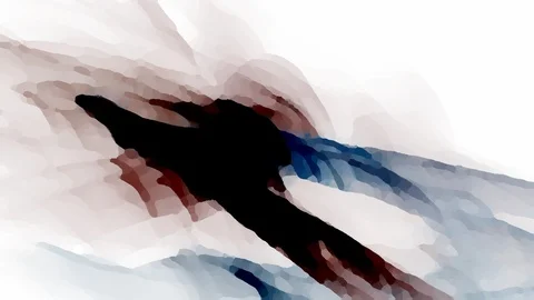 HD Abstract fractal forms morph and oscillate (Loop) Stock Footage 110031717