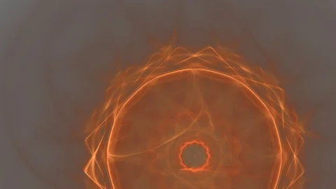 HD Abstract fractal forms morph and oscillate (Loop) Stock Footage 110277411