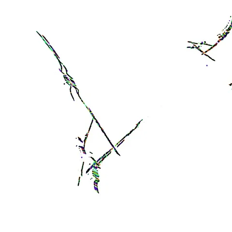 HD Abstract fractal forms morph and oscillate (Loop) Vídeos de archivo 110297139