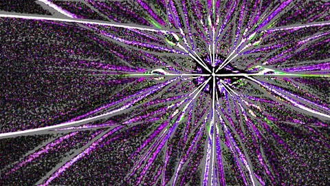 HD Abstract fractal forms morph and oscillate (Loop) 스톡 동영상 110381532