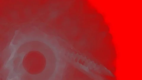 HD Abstract fractal forms morph and oscillate (Loop) Video stock 110621784