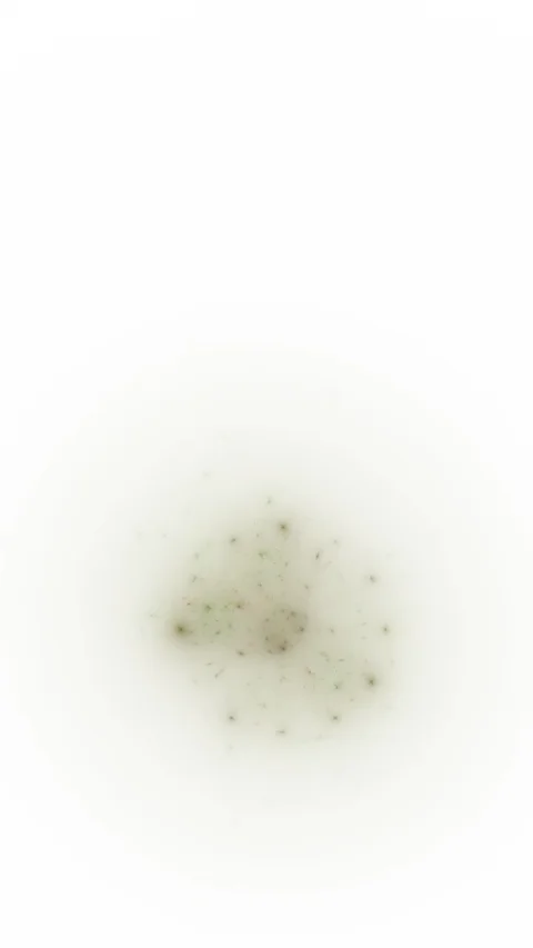 HD Abstract fractal forms morph and oscillate (Loop) Vidéo 110626864