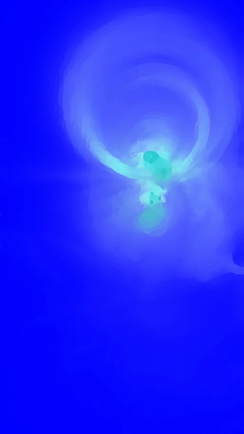 HD Abstract fractal forms morph and oscillate (Loop) Video stock 110769305