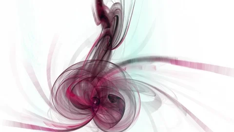 HD Abstract fractal forms morph and oscillate (Loop) 스톡 동영상 110773391