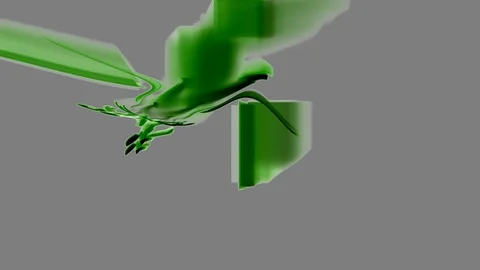 HD Abstract fractal forms morph and oscillate (Loop) Stock Footage 110820756