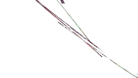 HD Abstract fractal forms morph and oscillate (Loop) Stock Footage 110854024