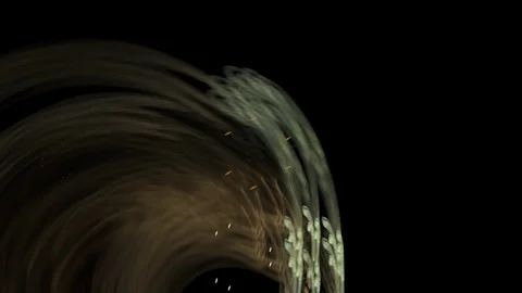 HD Abstract fractal forms morph and oscillate (Loop) 스톡 동영상 110871555