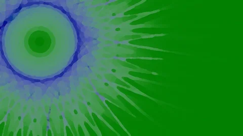 HD Abstract fractal forms morph and oscillate (Loop) Stock Footage 110923320