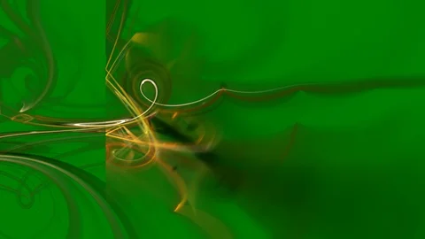 HD Abstract fractal forms morph and oscillate (Loop) Stock Footage 110958531