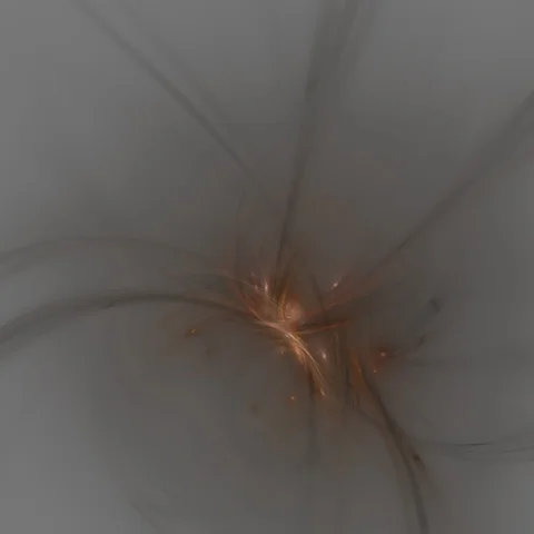 HD Abstract fractal forms morph and oscillate (Loop) 스톡 동영상 111075321