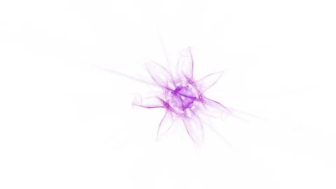 HD Abstract fractal forms morph and oscillate (Loop) Vidéo 111075792