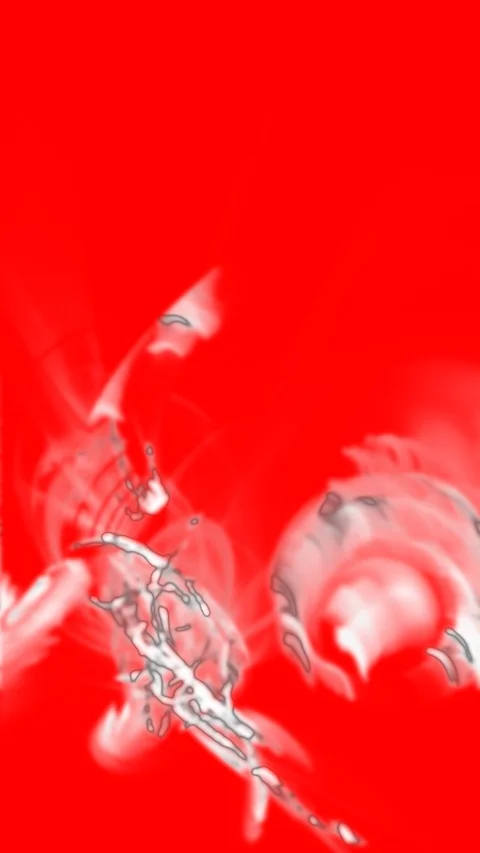 HD Abstract fractal forms morph and oscillate (Loop) Stock Footage 111077470