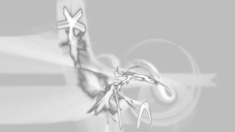 HD Abstract fractal forms morph and oscillate (Loop) 스톡 동영상 111138463