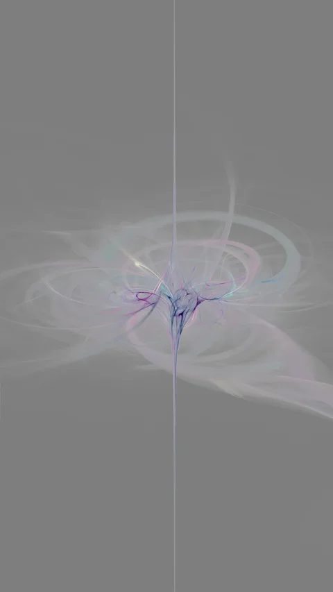 HD Abstract fractal forms morph and oscillate (Loop) Vidéo 111150249