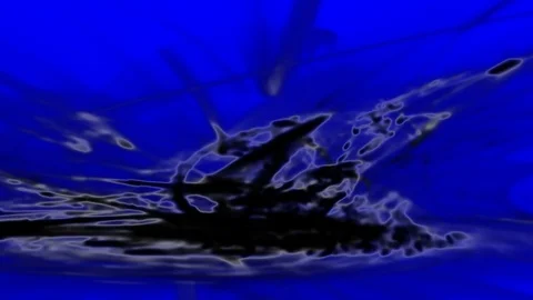 HD Abstract fractal forms morph and oscillate (Loop) Vídeos de archivo 111218900