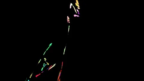 HD Abstract fractal forms morph and oscillate (Loop) Vídeos de archivo 111242257