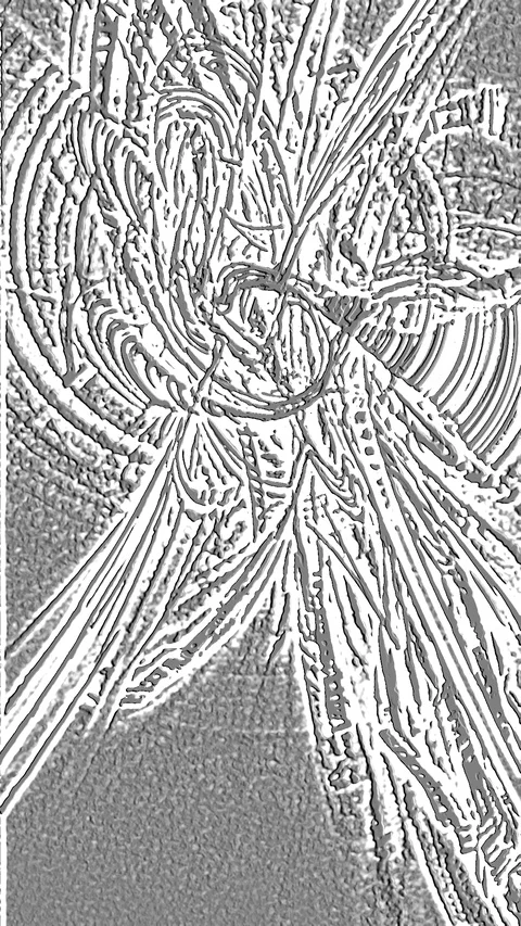 HD Abstract fractal forms morph and oscillate (Loop) Video stock 111247289