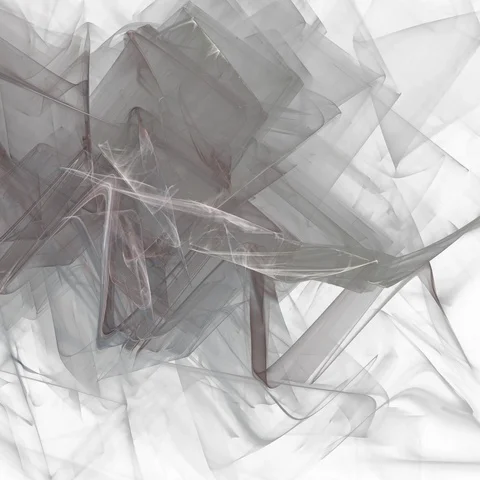 HD Abstract fractal forms morph and oscillate (Loop) Vidéo 111250450