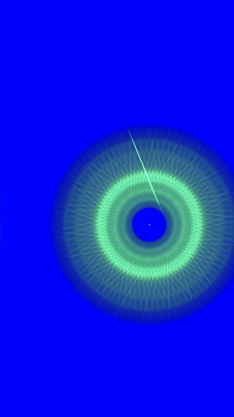 HD Abstract fractal forms morph and oscillate (Loop) Stockbeeldmateriaal 111299516