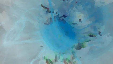 HD Abstract fractal forms morph and oscillate (Loop) Stock Footage 111562447